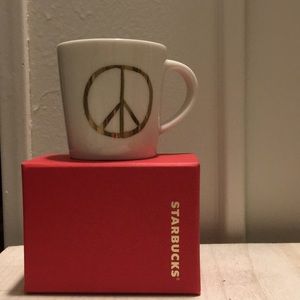 Mini Starbucks Holiday Peace Mug